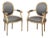 Pair Antique French Louis XVI Armchairs ~ Fauteuils For Sale