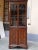 Brown English Brown Corner Cabinet For Sale - Image 8 of 9