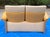 Mid 20th Century Ekornes Stressless Mid Century Modern Leather Reclining Sofa and Loveseat For Sale - Image 5 of 14