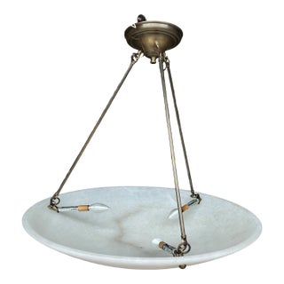 Urban Archeology Pendant Bowl Disc Lamp For Sale