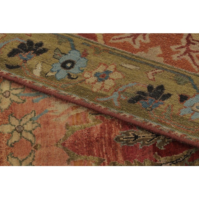 Rug & Kilim’s Persian Style Rug With Polychromatic Intricate Floral Patterns For Sale - Image 9 of 9