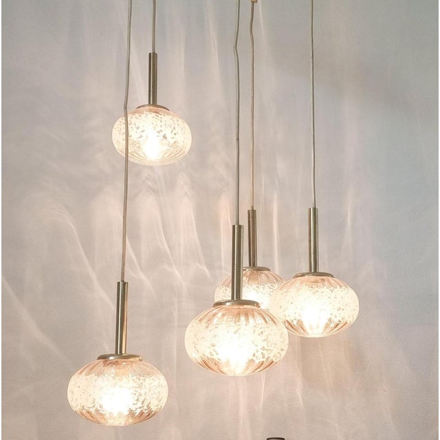 Mid-Century Pendant from Fischer Leuchten, Germany, 1970s For Sale - Image 11 of 18