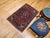 Vintage Persian Bidjar Rug, Hand-Knotted Wool, Geometric Medallion Pattern, Red & Navy, 3x4 For Sale - Image 4 of 16