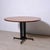 Round Table with Metal Frame and Wooden Top, 1950s For Sale - Image 11 of 18