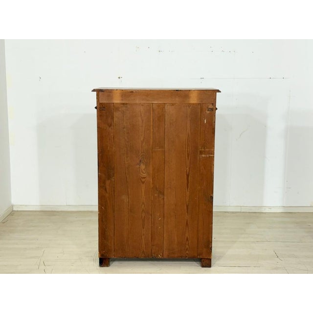 Antique Gründerzeit Vertiko Chest of Drawers, Late 19th Century For Sale - Image 12 of 13