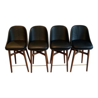 Modern De La Espada Solo Breakfast Bar Stools- Set of 4 For Sale
