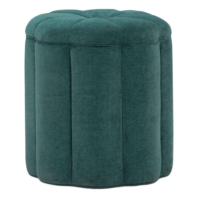 Fleur Peacock Storage Ottoman For Sale