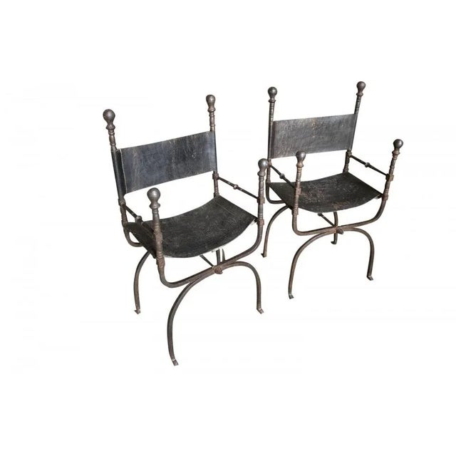 Pair of Spanish 18th Century Armchairs For Sale - Image 13 of 13