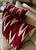 Schumacher Pair of 22" Custom Schumacher Kashgar Ikat Velvet Pillows Pattern 176102 in Ruby Plum For Sale - Image 4 of 18