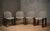 Black Model 121 Fabric and Beech Dinning Chairs by Afra & Tobia Scarpa for Cassina, 1967, Set of 4 For Sale - Image 8 of 9