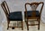 English Traditional Chippendale Dining Chairs - Set of 4.