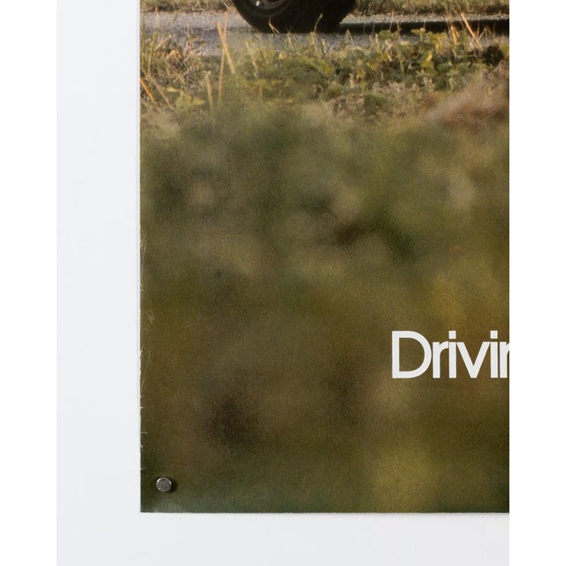 Paper Porsche Driving in Its Purest Form Poster from Werbeagentur Strenger, 1979 For Sale - Image 7 of 9