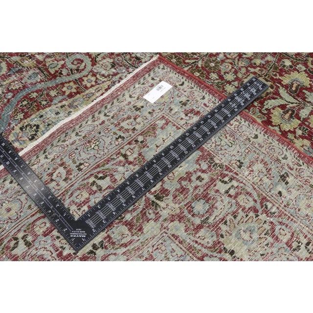 1880s Antique Persian Kerman Rug, 11'09 X 16'03 For Sale In Dallas - Image 6 of 11