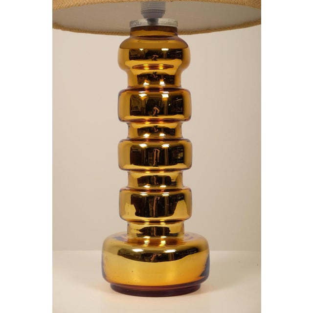 Glass Swedish Glass Table Lamp, 1960s For Sale - Image 7 of 9