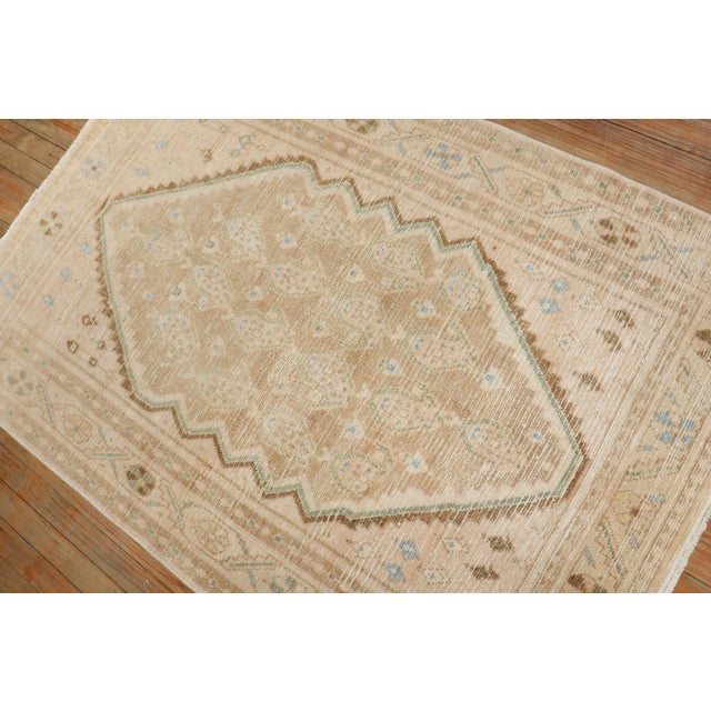 Vintage Textured Scattered Malayer Rug - 3'7" x 5'2" For Sale In New York - Image 6 of 7