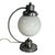 Art deco style lamp that resembles the designs of Gispen. Comes with an opaline shade, and has been rewired. The base is...