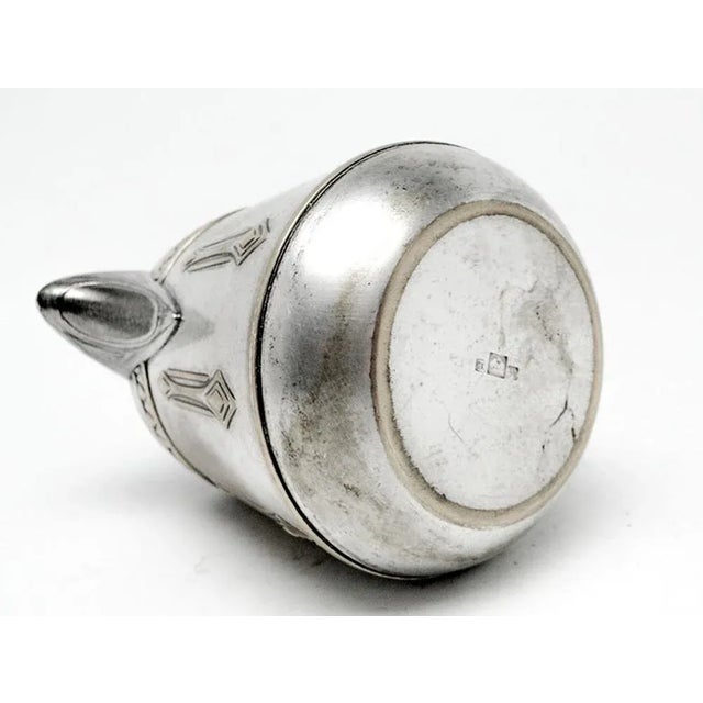 Black Art Nouveau Milk Jug from WMF, Germany, Early 1900s For Sale - Image 8 of 12