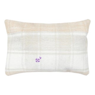 16"x24" Vintage Cushion Cover. Turkish Kilim Pillowcase. Hemp Throw Pillow Cover For Sale