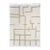 Architectural Maze Hand-Knotted Moroccan Wool Rug | 11'10" X 8'10" | One of a Kind For Sale