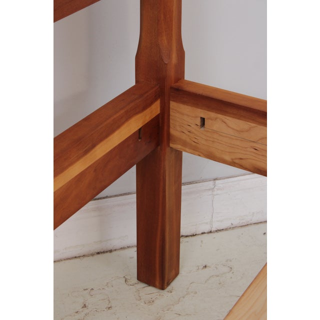 Stickley Cherry Pencil Post Queen Size Bed For Sale - Image 13 of 18