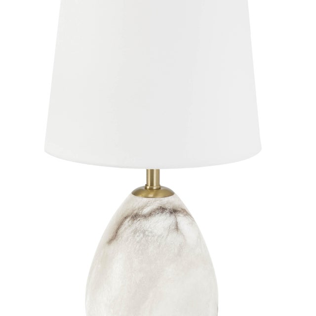 Not Yet Made - Made To Order Regina Andrew Jared Alabaster Mini Lamp For Sale - Image 5 of 8