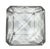 American Large Faceted Crystal Paperweight Diamond Shape Early 20th C. Tiffany & Co Style For Sale - Image 3 of 6
