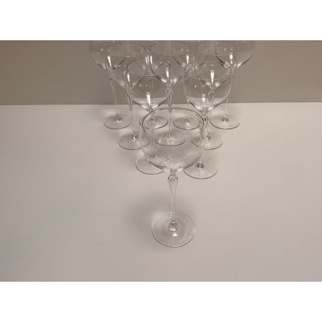 Maitre Red Wine Glass Balloon form Rosenthal, 1990s, Set of 10 For Sale - Image 3 of 14