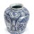 Mid 18th Century Antique 18th Century Blue & White Dutch Delft Chinoserie Jar or Vase For Sale - Image 5 of 8