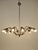 Metal Mid-Century Brass Chandelier from Rupert Nikoll, Austria, 1961 For Sale - Image 7 of 16