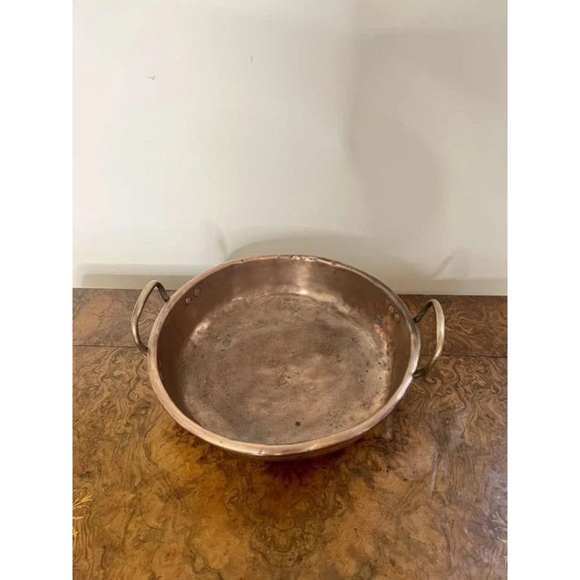 George III Copper Pan, 1800s For Sale - Image 3 of 5