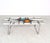 Vintage Chrome and Ceramic Tile Coffee Table from De Nisco, 1960s For Sale - Image 4 of 10