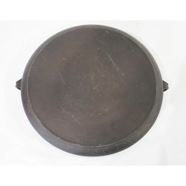 Greige Mid 20th Century Dansk Flamestone Paella Casserole Baking Serving Dish by Jens Quistgaard Denmark For Sale - Image 8 of 11