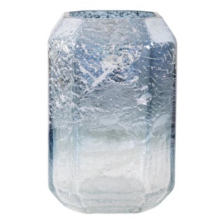 Lonsdale Iridescent Tall Glass Vase For Sale