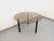 Vintage Round Dining Table in Smoked Glass with Black Metal and Chrome Metal, 1980s For Sale - Image 13 of 18