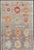 Gray Modern Runner by Keivan Woven Arts Sub-Geometric Diamond Design in Multicolor 2'9 X 9'8 For Sale - Image 8 of 11