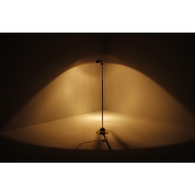 Brass Floor Lamp from Massive, Belgium, 1980s For Sale - Image 12 of 15