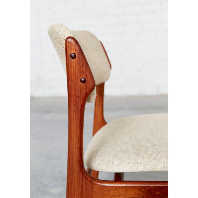 No. 49 Dining Chairs by Erik Buch for O. D. Møbler, 1970s, Set of 4 For Sale - Image 10 of 18