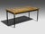 Jacques Quinet Style, Coffee Table, Gold Églomisé Glass, Iron, France, 1960s For Sale - Image 4 of 16