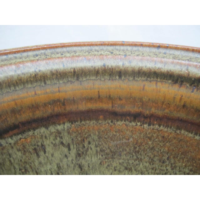 Wally Schwab Pacific Nw Master Pottery XL Serving Mixing Bowl 17" For Sale - Image 9 of 17