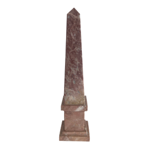 Rose Marble Classical Obelisk