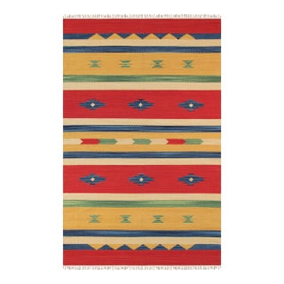 Pasargad Home Anatolian Multi Cotton Area Rug- 8' 0" X 10' 0" For Sale