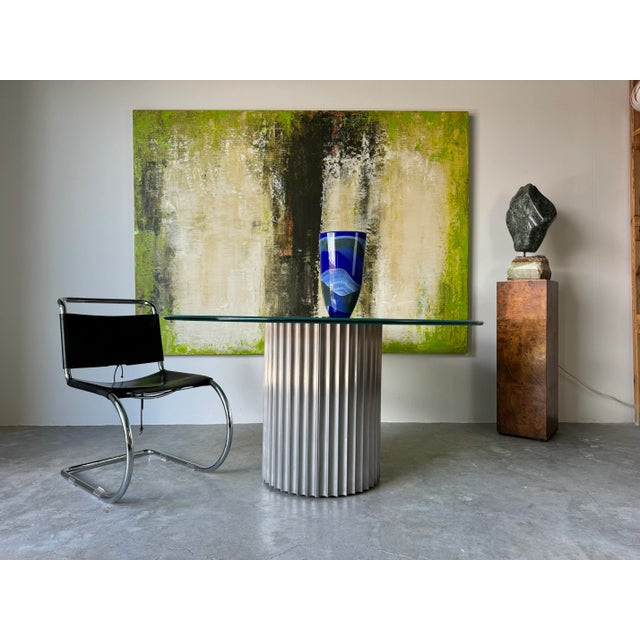 Listed for sale is a Mid-century Modern Mies Van Der Rohe MR10 chair by Knoll. C,1960's. These iconic MR10 dining chairs...