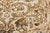 1940s Vintage Hand-Knotted Neutral Medallion Area Rug in Warm Camel, Ivory & Slate Blue For Sale - Image 5 of 10