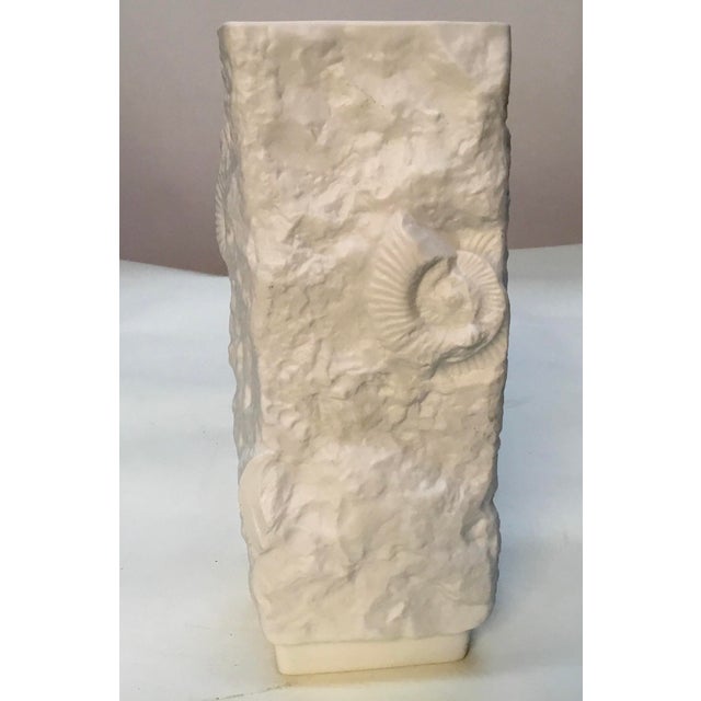1970s Vintage Bisque Fossil Vase by Kaiser Porcelain Chairish