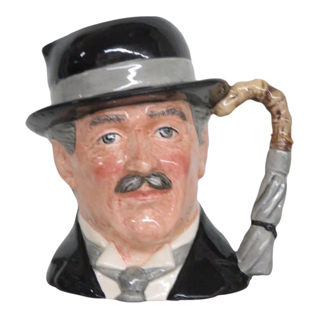 Royal Doulton City Gent D6815 Large Toby Jug Porcelain Character Mug For Sale