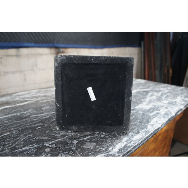 Plastic Mid 20th Century Faux Kudu African Antler Horn Sculpture on Stand For Sale - Image 7 of 9