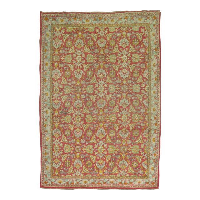 Zabihi Collection Antique Turkish Kula Carpet - 4'10" x 7'2" For Sale