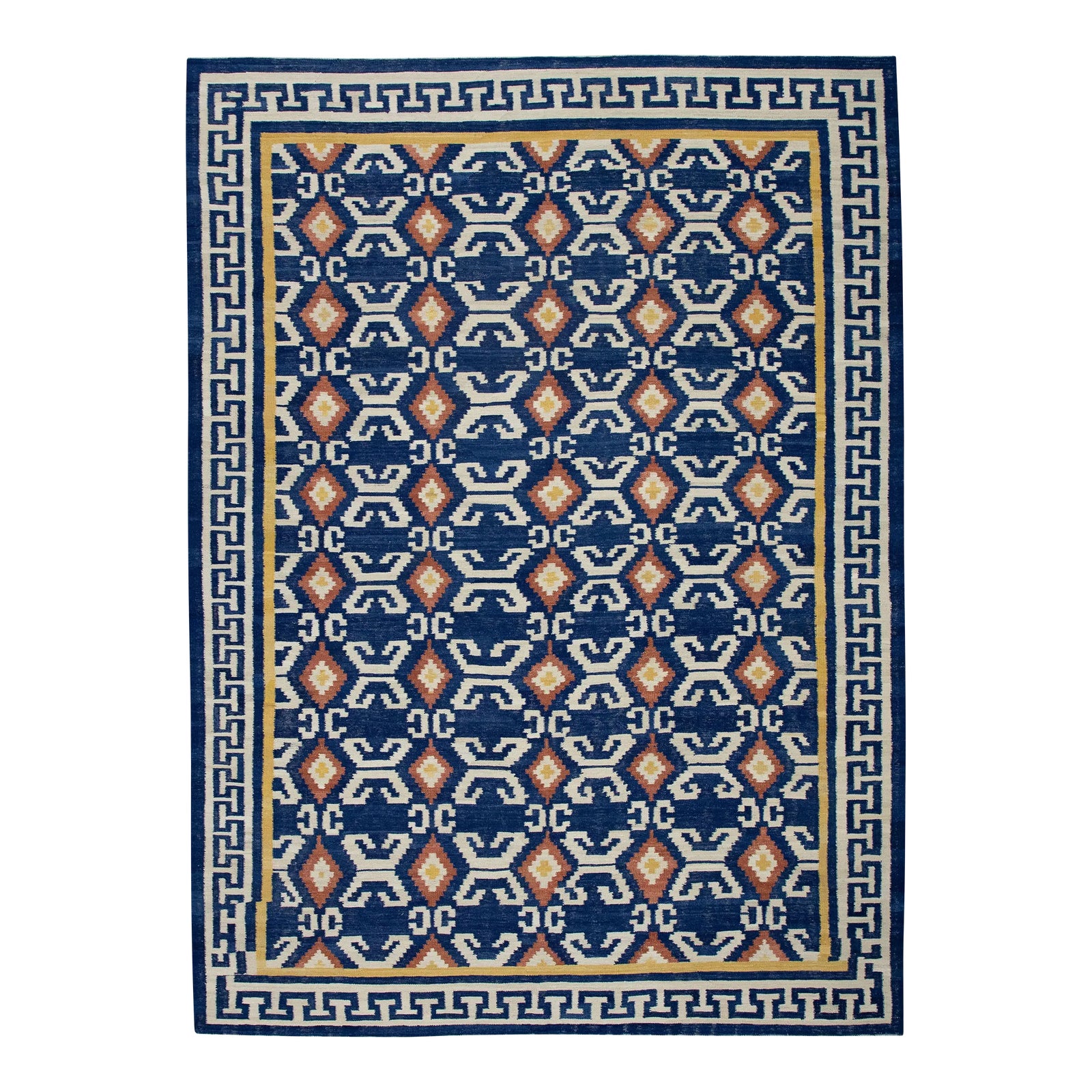 Modern Handmade Turkish Kilim Rug 8'3