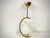 Metal Mid-Century Modern Opaline Glass and Brass Pendant, Sweden, 1950s For Sale - Image 7 of 11