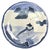 Blue Antique Japanese Edo Arita Cobalt Porcelain Dish, 1750s For Sale - Image 8 of 8